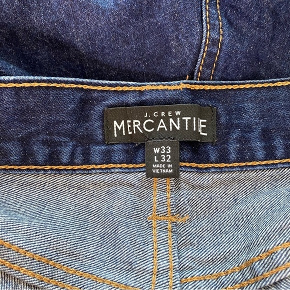J. Crew Mercantile Dark Wash Slim Jeans - Picture 6 of 9